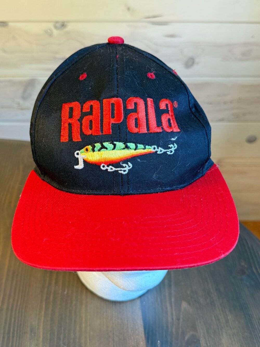 Top of the World Vintage Rapala Fishing Lures Embroidered Logo Snapback Hat